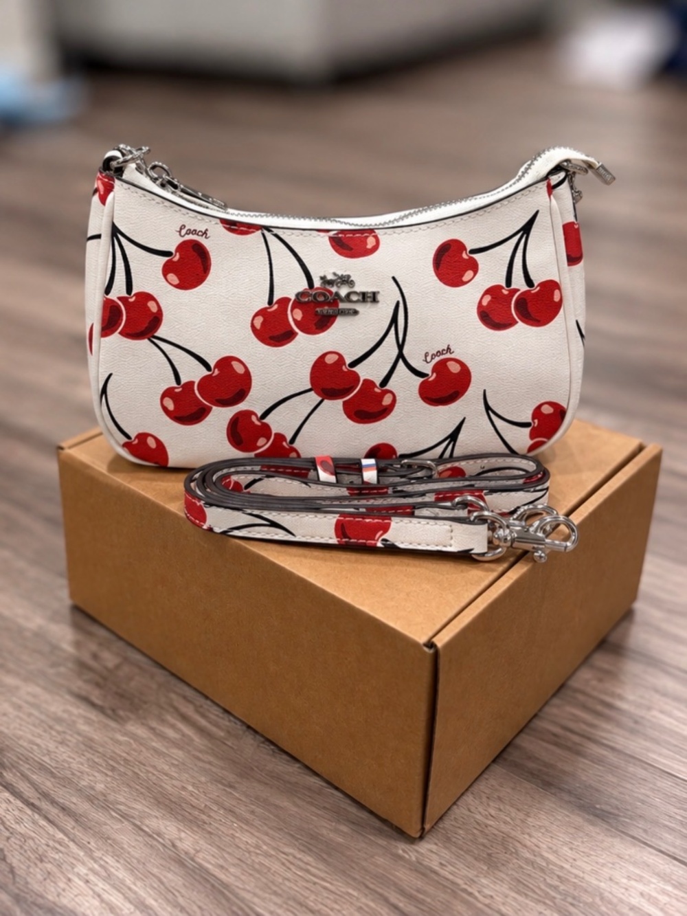 Coach cherry bag